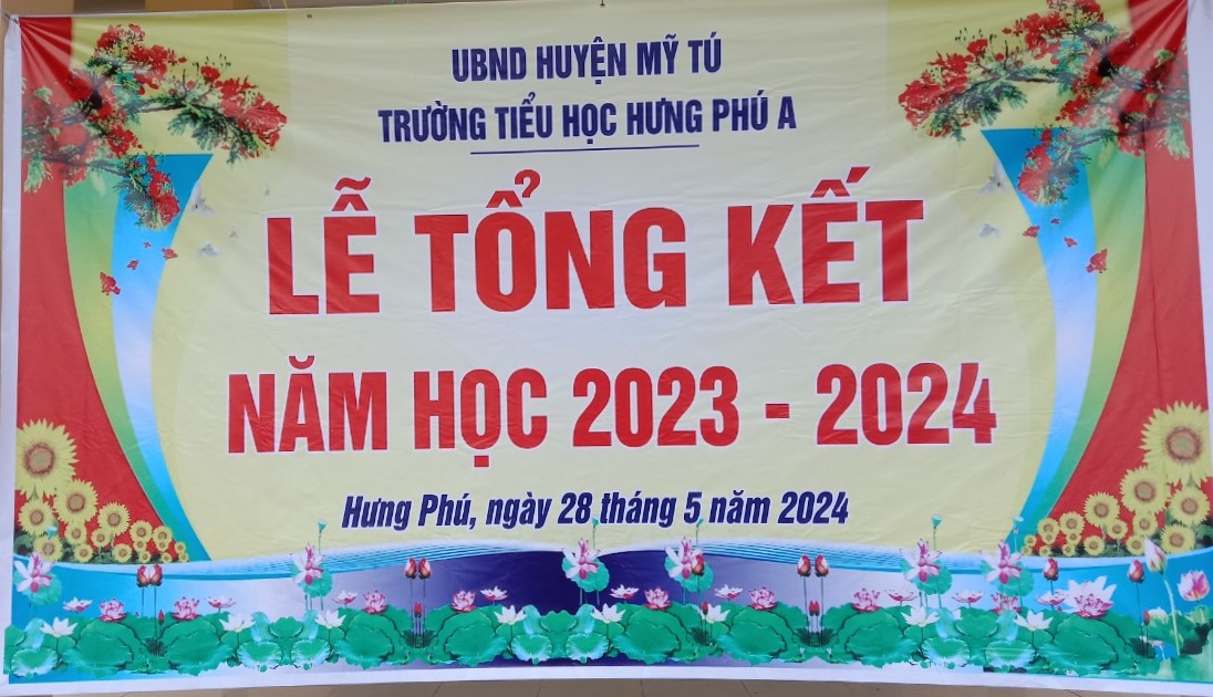 LỄ TỔNG KẾT NĂM HỌC 2023-2024
