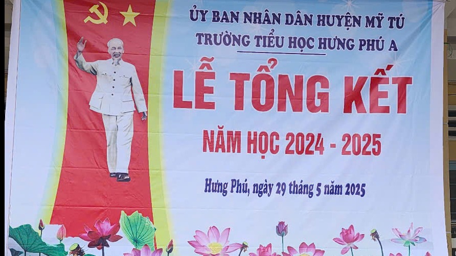 Tổng kết năm học 2024-2025 Trường Tiểu học Hưng Ph